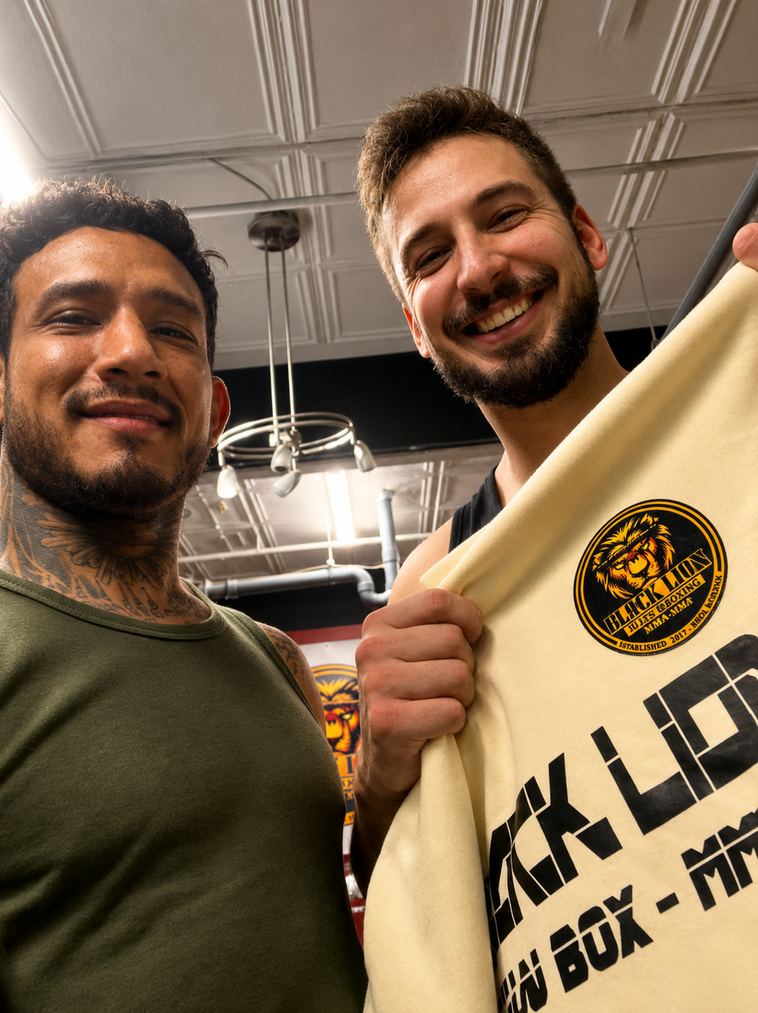 Training at Black Lion MMA Toronto
